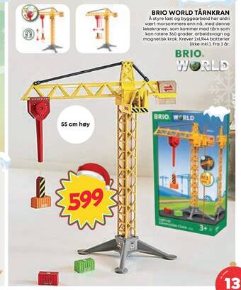 Extra Leker Brio world tårnkran tilbud