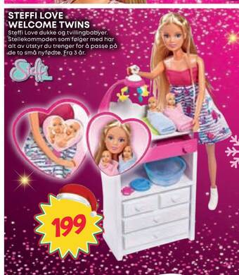 Extra Leker Steffi love welcome twins tilbud