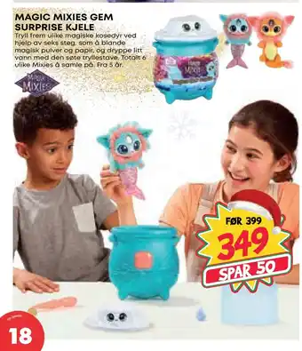 Extra Leker Magic mixies gem surprise kjele tilbud