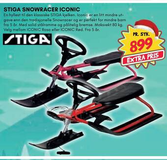 Extra Leker Stiga snowracer iconic tilbud