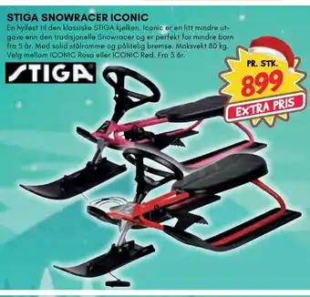 Extra Leker Stiga snowracer iconic tilbud