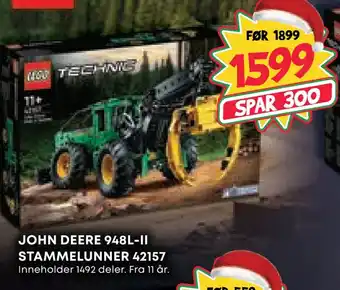 Extra Leker John deere 948l-ii stammelunner 42157 tilbud