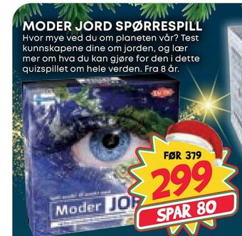 Extra Leker Moder jord spørrespill tilbud