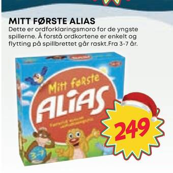 Extra Leker Mitt første alias tilbud
