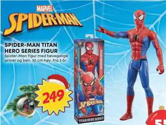 Extra Leker Spider-man titan hero series figur tilbud