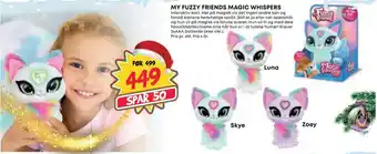 Extra Leker My fuzzy friends magic whispers tilbud