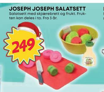 Extra Leker Joseph joseph salatsett tilbud