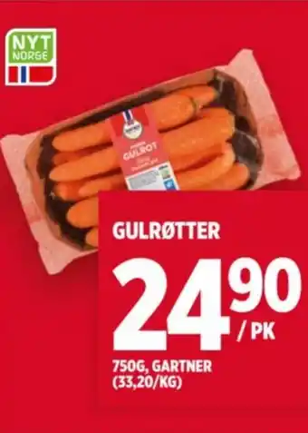 Meny GULRØTTER tilbud