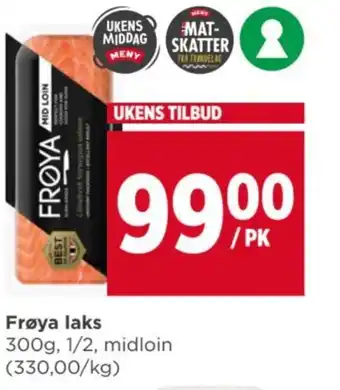 Meny Frøya laks tilbud
