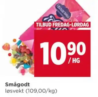 Meny Smågodt tilbud