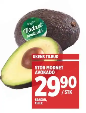 Meny STOR MODNET AVOKADO tilbud