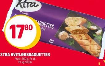 Coop Extra XTRA HVITLØKSBAGUETTER tilbud
