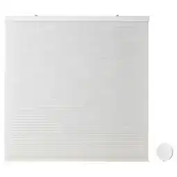 IKEA Praktlysing plissegardin med smart hub, hvit, 120x195 cm tilbud