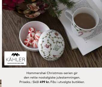 Skeidar Hammershøi christmas-serien tilbud