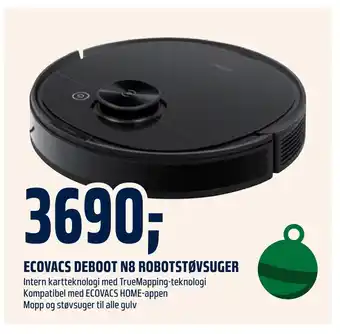 Coop Obs Ecovacs deboot n8 robotstøvsuger tilbud