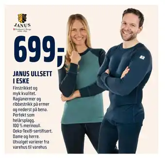 Coop Obs Janus ullsett i eske tilbud