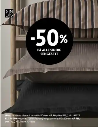 Bohus Nemi sengesett tilbud