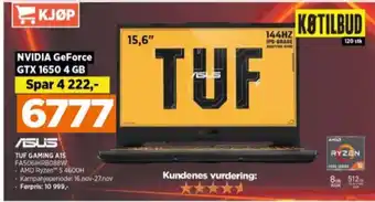 POWER Asus bærbar pc tilbud