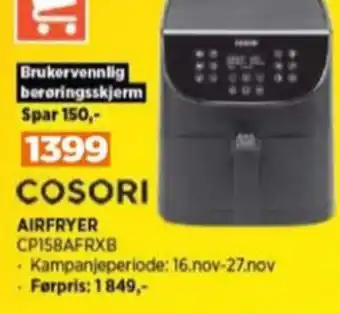 POWER Cosori airfryer tilbud