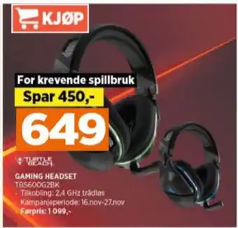 POWER Turtle beach headset tilbud