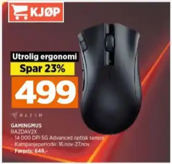 POWER Razer mus tilbud