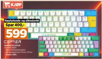 POWER Cepter tastatur tilbud