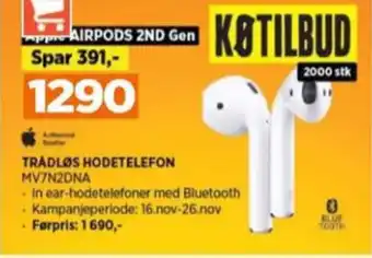 POWER Apple headset tilbud