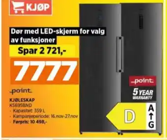 POWER Point kombiskap tilbud