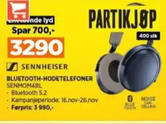 POWER Sennheiser headset tilbud