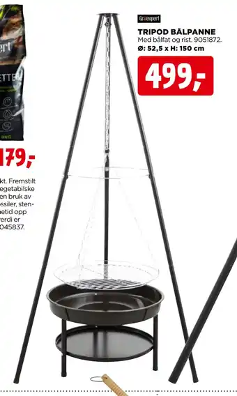 jem & fix Tripod bålpanne tilbud