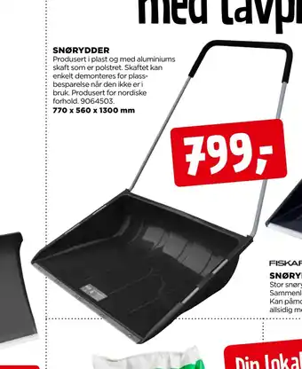 jem & fix Snørydder tilbud