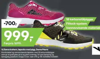XXL Sport Vj Sarva Icehero, løpesko med pigg, Dame/Herre tilbud