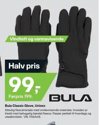 Bula Classic Glove, Unisex