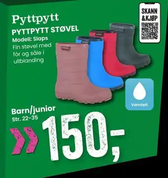 Sport Outlet PYTTPYTT STØVEL tilbud