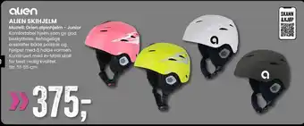 Sport Outlet ALIEN SKIHJELM tilbud