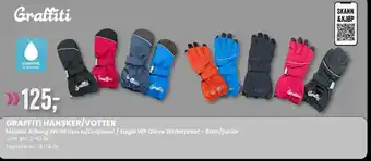 Sport Outlet GRAFFITI HANSKER/VOTTER tilbud