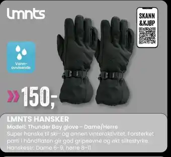 Sport Outlet LMNTS HANSKER tilbud