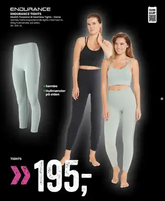 Sport Outlet ENDURANCE TIGHTS tilbud