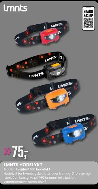 Sport Outlet LMNTS HODELYKT tilbud