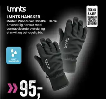 Sport Outlet LMNTS HANSKER tilbud