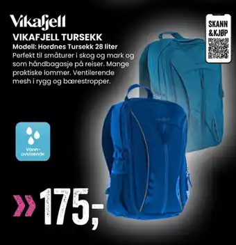 Sport Outlet VIKAFJELL TURSEKK tilbud