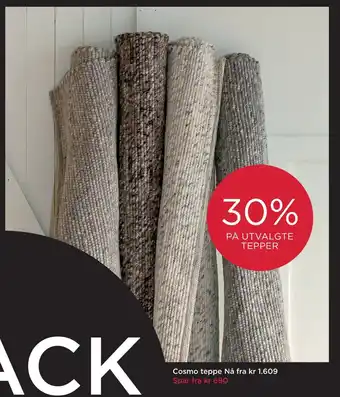 Møbelringen Cosmo teppe tilbud