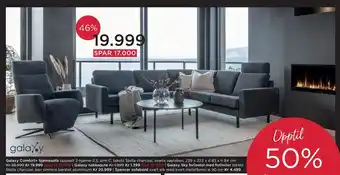 Galaxy comfort+ hjørnesofa