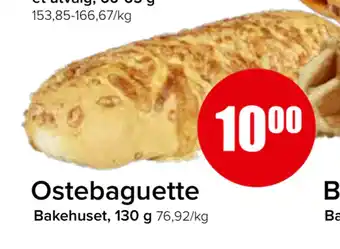 Spar Ostebaguette tilbud