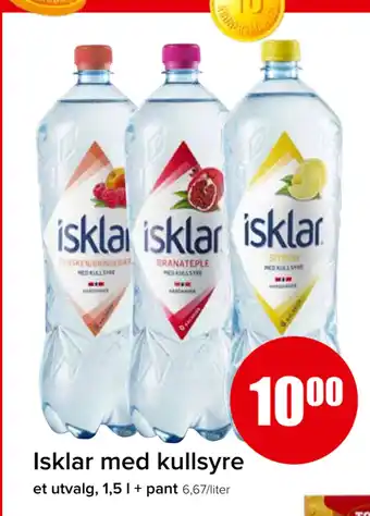 Spar Isklar med kullsyre tilbud