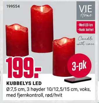 Europris Kubbelys led tilbud