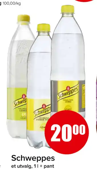 Spar Schweppes tilbud