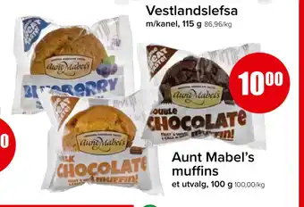 Spar Aunt mabel’s muffins tilbud
