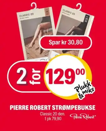 Coop Extra Pierre robert strømpebukse tilbud