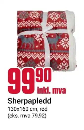 Europris Ukjent pledd tilbud